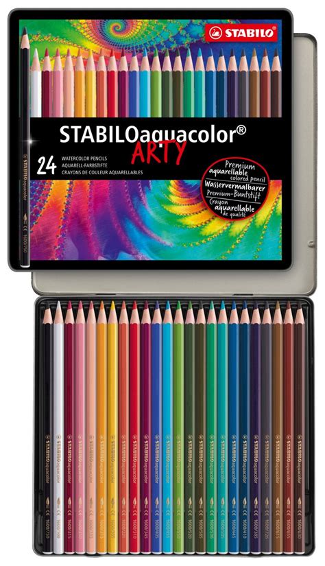 aquarellable color pencil stabilo